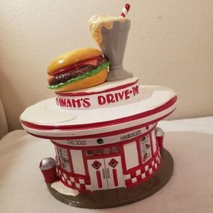 Dept 56: Dinah's Drive In- Snow Village Series;  1993 Retired 1996